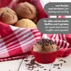 Westmark 6 siliconen muffinvormen, diameter 7 cm, rood, Productafbeelding-voorbeeld 11