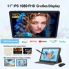 Android 15 Tablet 11 Zoll, 16GB RAM + 128GB ROM (1TB TF), Produktbild-Vorschau 8