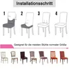 OKWISH Stuhlhusse Stretch, Stuhlhussen 4er pack, Universal Produktbild-Vorschau 5