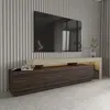 Skye Decor, Moderne TV-Bank 192 cm, Travertin & Walnuss, Produktbild-Vorschau 2