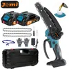Jemi Mini-Kettensäge Akku 21V mit 2 Akkus, 2 Ketten und Produktbild-Vorschau 1