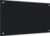 vidaXL Kuchynský backsplash Black 70x40 cm Tvrdené sklo Náhľad obrázku produktu 4
