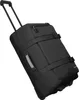 A black rolling travel bag is shown against a white background. Voir les images du produit