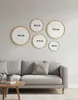Wallity, Elegantes Dekoratives MDF Gemälde (5 Teile), 100% Produktbild-Vorschau 3