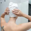 Turban - ręcznik na głowę 100% naturalna bawełna Yeye Ecru Podgląd zdjęcia produktu 10