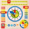 Lerntafel Datum, Uhr- & Jahreszeiten EN Produktbild-Vorschau 1