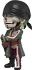 A side view of a stylized figurine of a character from One Piece, with visible skeletal features. Anteprima dell’immagine prodotto