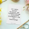 Mr. & Mrs. Panda Postkarte Spruch 100. Geburtstag - Weiß - Produktbild-Vorschau 2