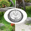 2er Set 150 mm Stahldraht Bürste für Freischneider, Produktbild-Vorschau 4