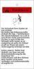 A warning label with text and an illustration. Produktbild-Vorschau