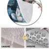 Antislip douchematten van PVC met afvoergat, 80x80 cm Productafbeelding-voorbeeld 5