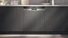 Siemens iQ500, Teilintegrierter Geschirrspüler, 60 cm, Gebürsteter Stahl SN55ES12CE Frontansicht geschlossen Einbau Produktbild-Vorschau