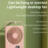Ventilatore portatile Zimilo, ventilatore da mano 3 in 1, Anteprima dell’immagine prodotto 2