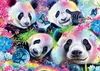 Schmidt Spiele Puzzle Sheena Pike Neon Blumen Pandas Produktbild-Vorschau 2