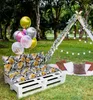 Amilian Palettenkissen SET Gartenkissen mit Rückenkissen Produktbild-Vorschau 3