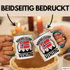 Norwegen Tasse Geschenk Skandinavien Wikinger Norwegische Produktbild-Vorschau 2
