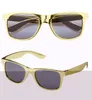Brille in goldmetallic - coole Sonnenbrille goldfarben - Produktbild-Vorschau 9