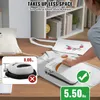 VEVOR 2 in 1 Mini Heißpresse Maschine Hitzepresse 22,8 x Produktbild-Vorschau 6