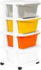 Organisateur de rangement avec 4 tiroirs coulissants, pieds Voir les images du produit 4