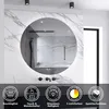 AICA Rund Badspiegel 100cm LED Wandspiegel mit Produktbild-Vorschau 1