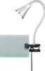 2er SET LED Klemmlampen flexibel Schwanenhalsleuchten Produktbild-Vorschau 3