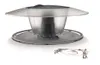 Krmítko pro ptáky BIRDYFEED ROUND šedý kámen 29,4cm Náhled obrázku produktu 1