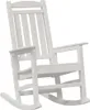 Hojdacia stolička do záhrady vidaXL, biela, 92 x 70 x 108 Náhľad obrázku produktu 1