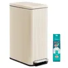 SONGMICS Mülleimer Küche 50 L, Tretmülleimer mit Produktbild-Vorschau 2