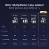 Fentic Robot pâtissier 1800W, Bol inox 7L, Pétrin pour pâte Voir les images du produit 11