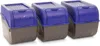 Novaliv 3x Groß 9l marineblau Kartoffel Kartoffelbox Produktbild-Vorschau 1