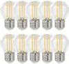10 x LED Filament Leuchtmittel Tropfen Kugel G45 1W E27 Produktbild-Vorschau 1
