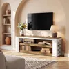 Supporto TV da 160 cm in stile rustico, adatto per Anteprima dell’immagine prodotto 3