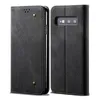 Galaxy S10e Pouzdro, Kožené Peněženkové Pouzdro s Náhled obrázku produktu 1
