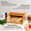 Creative Home Erle Brotkasten Holz | 38 x 28,5 x 17,5cm | Produktbild-Vorschau 7