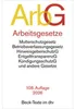 Arbeitsgesetze. ArbG Produktbild-Vorschau 1