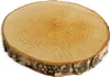 Rondelles d'arbre 1 pc. Bois de décoration Rondelle de bois Voir les images du produit 1