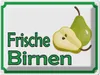 vianmo Blechschild 30x40 cm frische Birnen Hofladen Produktbild-Vorschau 1
