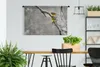 MuchoWow® Wandteppich Wandbehang Goldammer - Schnee - Vogel Produktbild-Vorschau 2