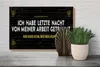 Holzschild Spruch 30x20cm von Arbeit geträumt schreibe Produktbild-Vorschau 4