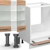 Küchenzeile Vicco Fame-Line Goldkraft Eiche/Weiß 355 cm , Produktbild-Vorschau 6