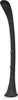 A black outdoor shower on a white background. Produktbild-Vorschau
