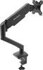A black monitor arm with a clamp base, shown against a white background. Produktbild-Vorschau