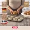 Zenker 6er Brötchenblech Dein Brot!, Stahlblech mit Produktbild-Vorschau 6