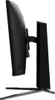 A side view of a black computer monitor on a stand. Produktbild-Vorschau