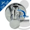 tecuro DESIGN Eckventil ROUND (Doppelpack) - 1/2 Zoll - Produktbild-Vorschau 3