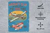 MuchoWow® Mauspad Mousepad Mancave - Flugzeug - Vintage - Produktbild-Vorschau 2
