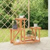 Blumenständer 90x25x73,5 cm Massivholz Tanne Produktbild-Vorschau 2