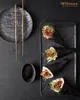 Wilmax Assiette ronde 18 cm, lot de 6, SlateStone Noir Voir les images du produit 2