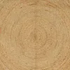 vidaXL Tapis de salon Nature 240 x 240 cm en jute Voir les images du produit 6