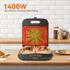 Aigostar - XXL Sandwichmaker für 4 Sandwiches mit Produktbild-Vorschau 6